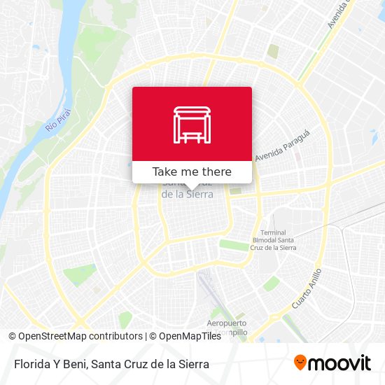 Florida Y Beni map