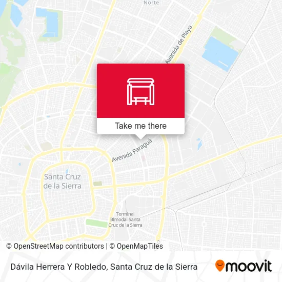 Mapa de Dávila Herrera Y Robledo