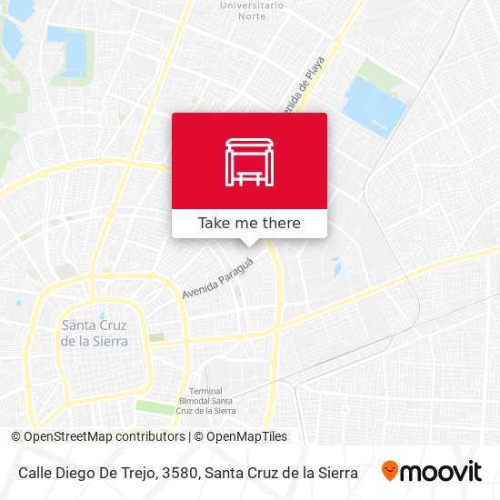 Mapa de Calle Diego De Trejo, 3580