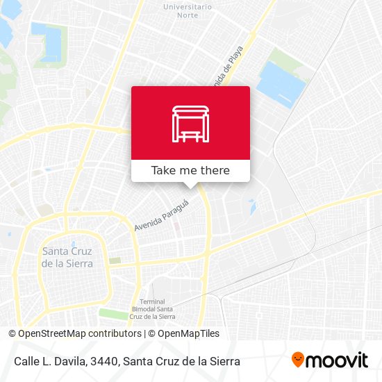 Calle L. Davila, 3440 map