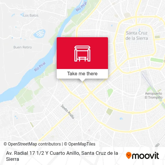 Mapa de Av. Radial 17 1 / 2 Y Cuarto Anillo