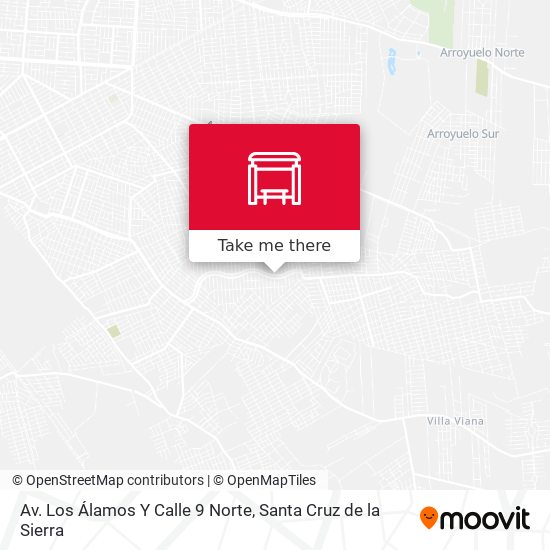 Av. Los Álamos Y Calle 9 Norte map