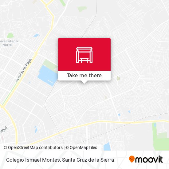 Mapa de Colegio Ismael Montes