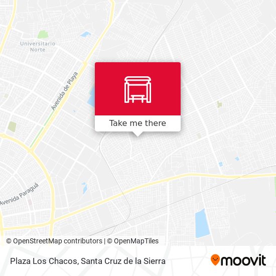 Plaza Los Chacos map