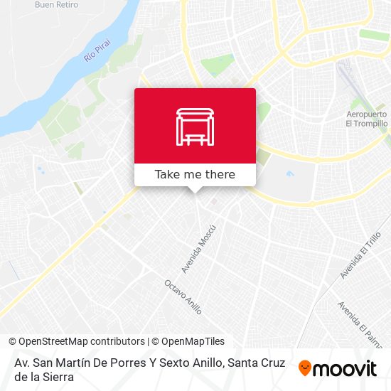 Av. San Martín De Porres Y Sexto Anillo map