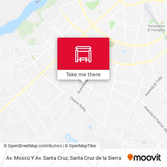 Av. Moscú Y Av. Santa Cruz map