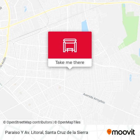 Paraíso Y Av. Litoral map