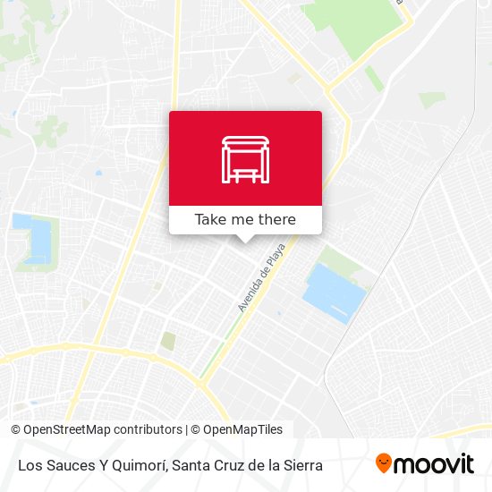 Los Sauces Y Quimorí map