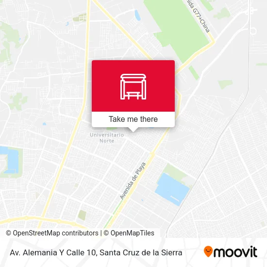 Av. Alemania Y Calle 10 map