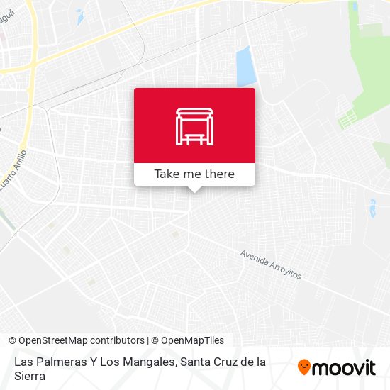 Mapa de Las Palmeras Y Los Mangales