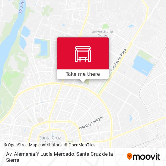 Mapa de Av. Alemania Y Lucía Mercado