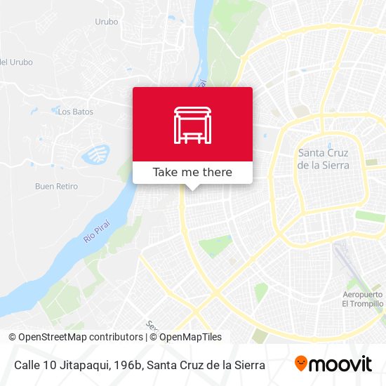 Mapa de Calle 10 Jitapaqui, 196b