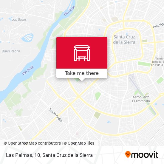 Las Palmas, 10 map