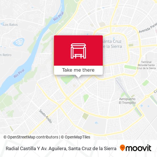 Radial Castilla Y Av. Aguilera map