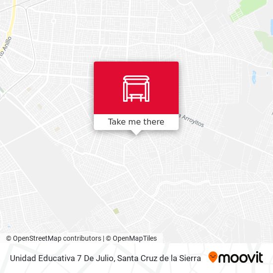 Unidad Educativa 7 De Julio map