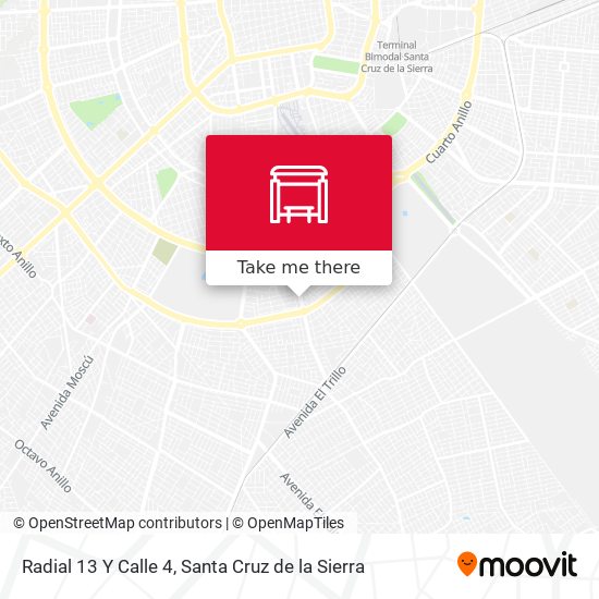 Radial 13 Y Calle 4 map