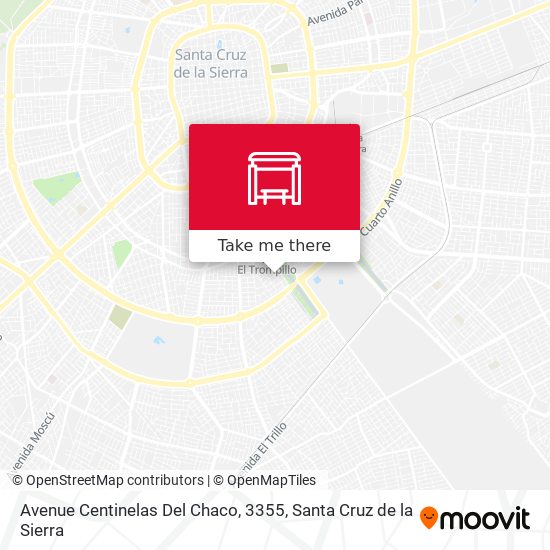 Avenue Centinelas Del Chaco, 3355 map