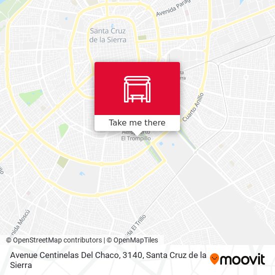 Avenue Centinelas Del Chaco, 3140 map
