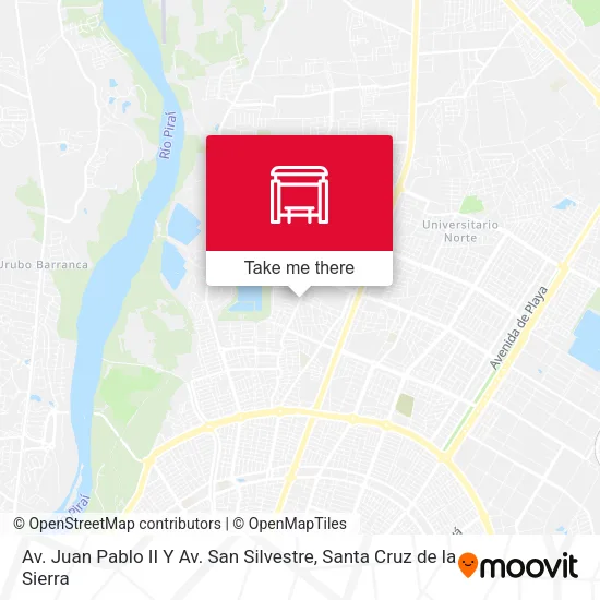 Mapa de Av. Juan Pablo II Y Av. San Silvestre