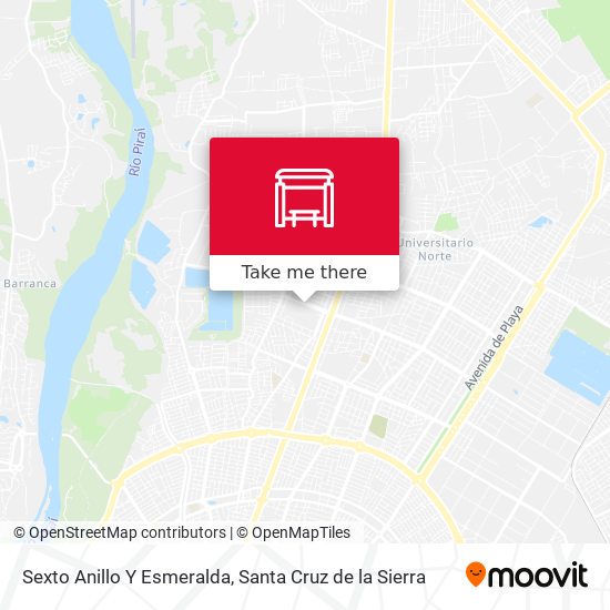 Sexto Anillo Y Esmeralda map