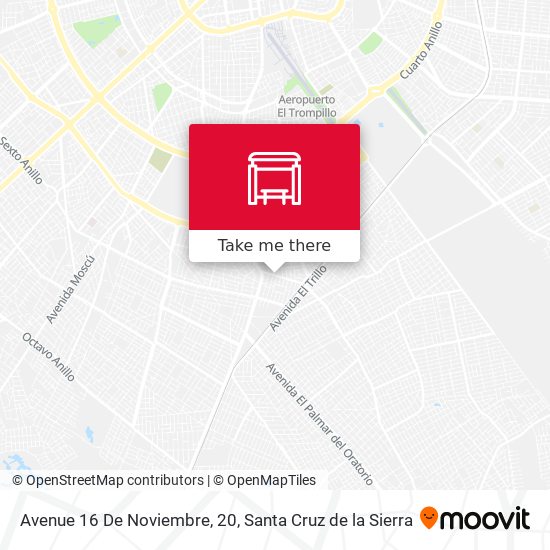 Avenue 16 De Noviembre, 20 map