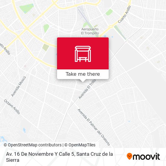Av. 16 De Noviembre Y Calle 5 map