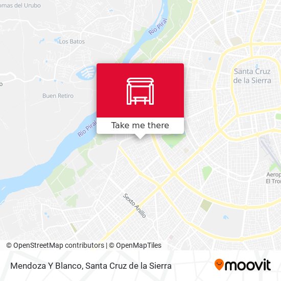 Mendoza Y Blanco map
