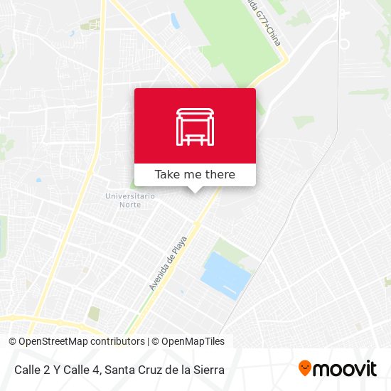 Calle 2 Y Calle 4 map