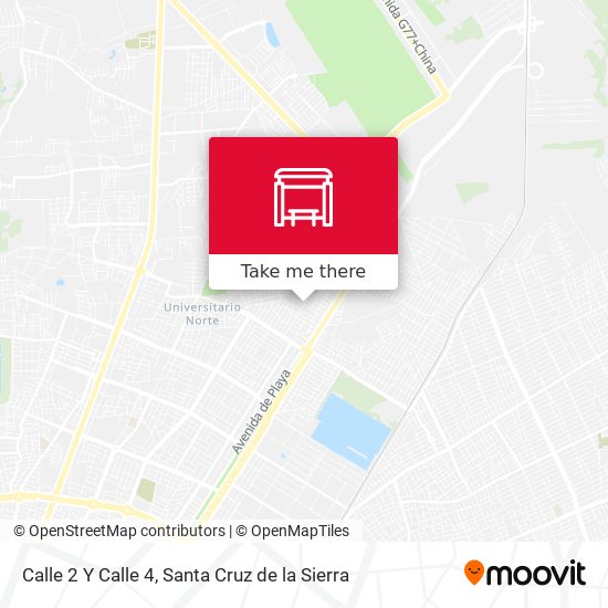 Calle 2 Y Calle 4 map