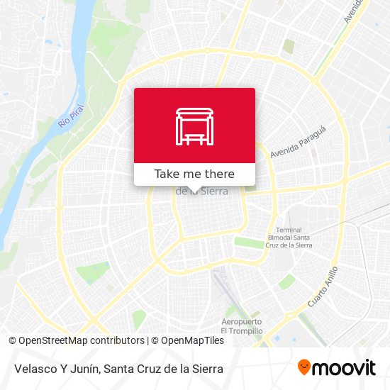 Velasco Y Junín map