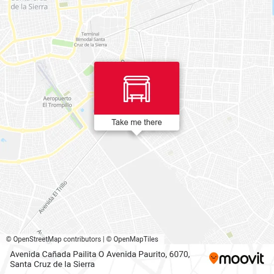Mapa de Avenida Cañada Pailita O Avenida Paurito, 6070