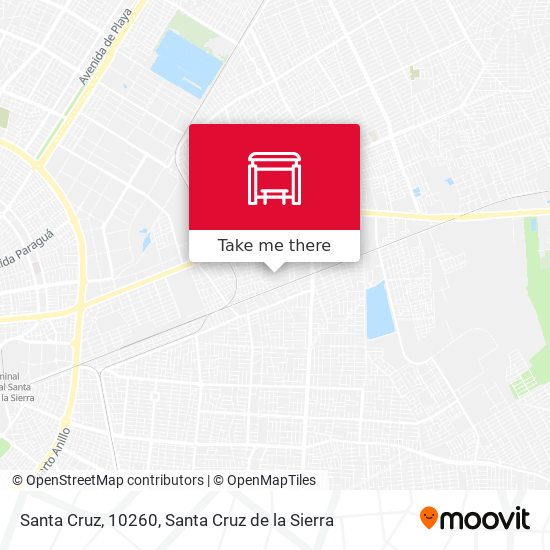 Santa Cruz, 10260 map