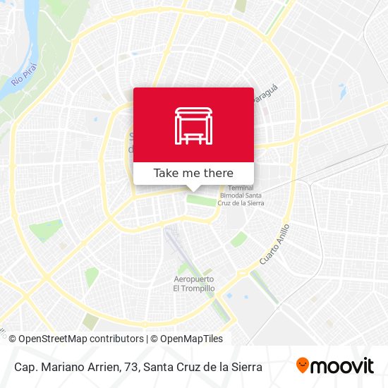 Cap. Mariano Arrien, 73 map