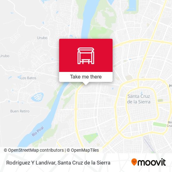 Rodríguez Y Landívar map