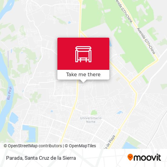 Parada map