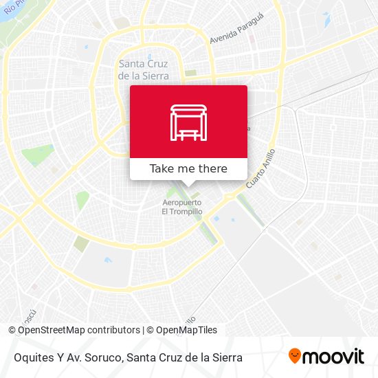 Mapa de Oquites Y Av. Soruco