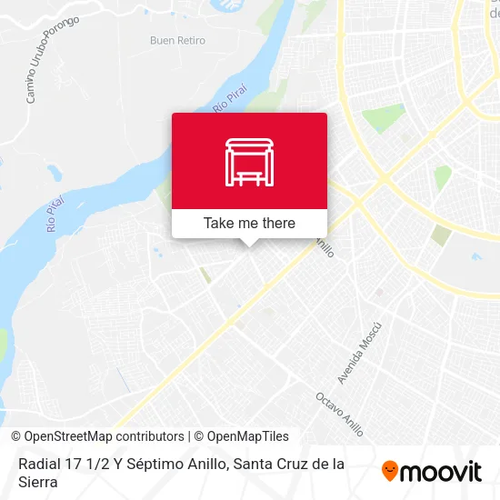 Radial 17 1/2 Y Séptimo Anillo map