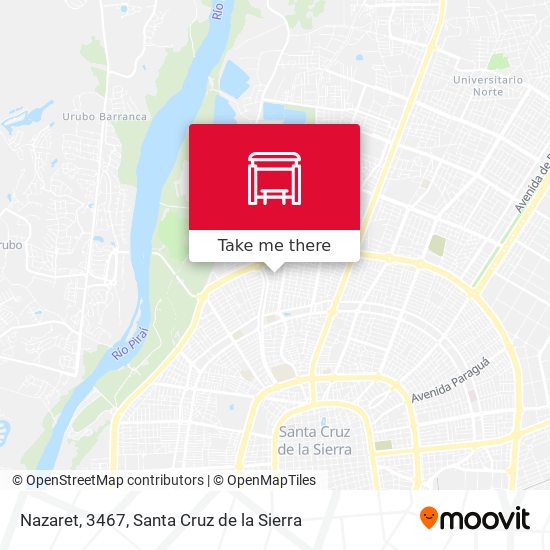 Nazaret, 3467 map