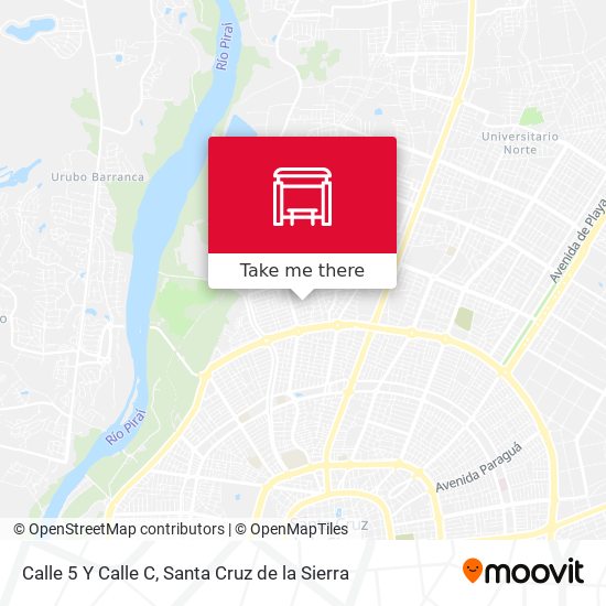 Calle 5 Y Calle C map