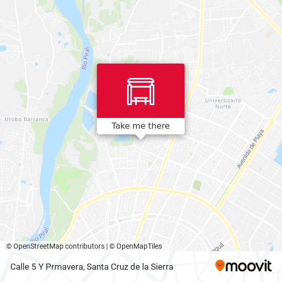 Calle 5 Y Prmavera map