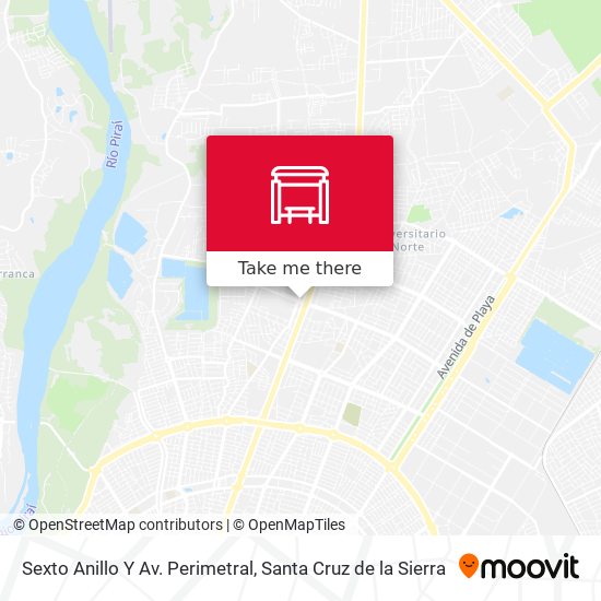 Mapa de Sexto Anillo Y Av. Perimetral