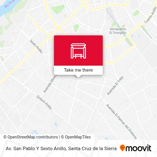Mapa de Av. San Pablo Y Sexto Anillo