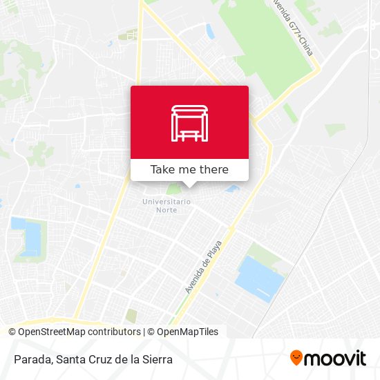 Parada map