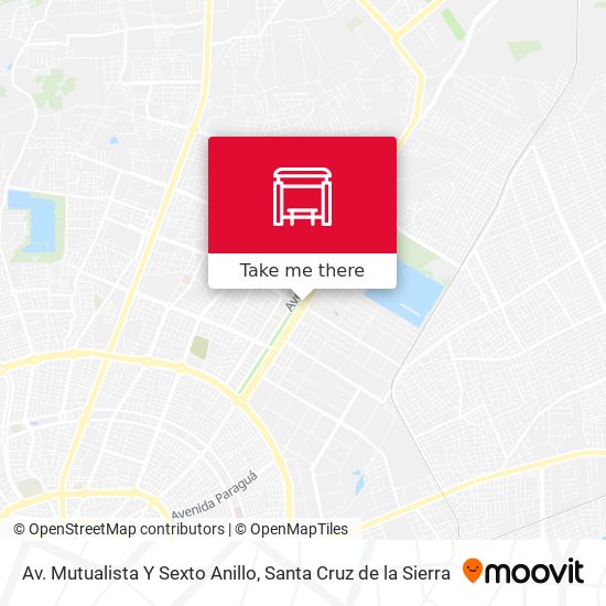 Mapa de Av. Mutualista Y Sexto Anillo