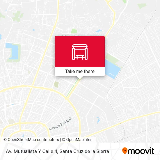 Mapa de Av. Mutualista Y Calle 4