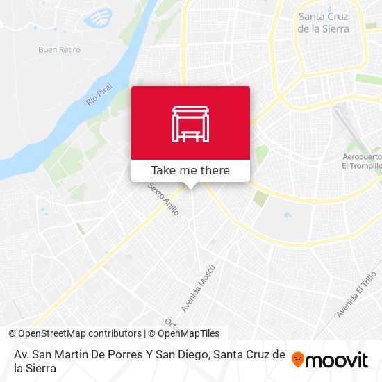 Mapa de Av. San Martin De Porres Y San Diego