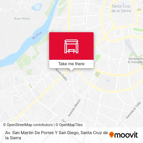 Mapa de Av. San Martin De Porres Y San Diego