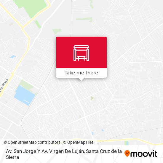 Av. San Jorge Y Av. Virgen De Luján map