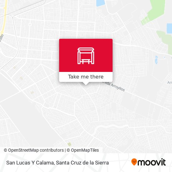 Mapa de San Lucas Y Calama
