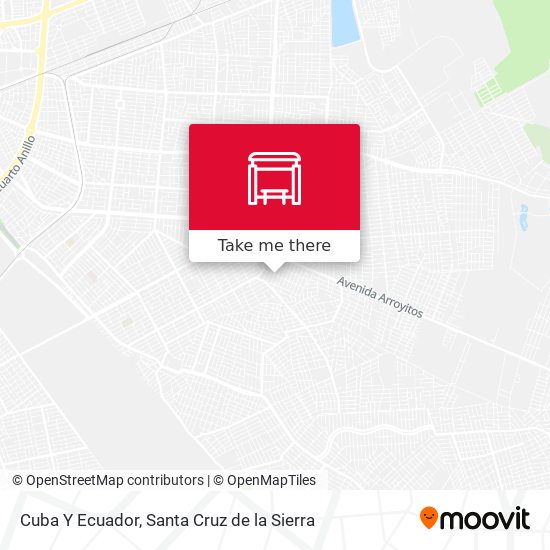 Cuba Y Ecuador map